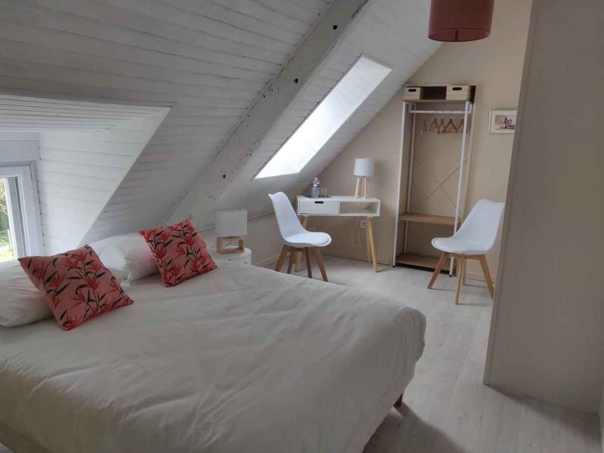 Les Fleurs Du Mont Bed & Breakfast Caux Eksteriør bilde