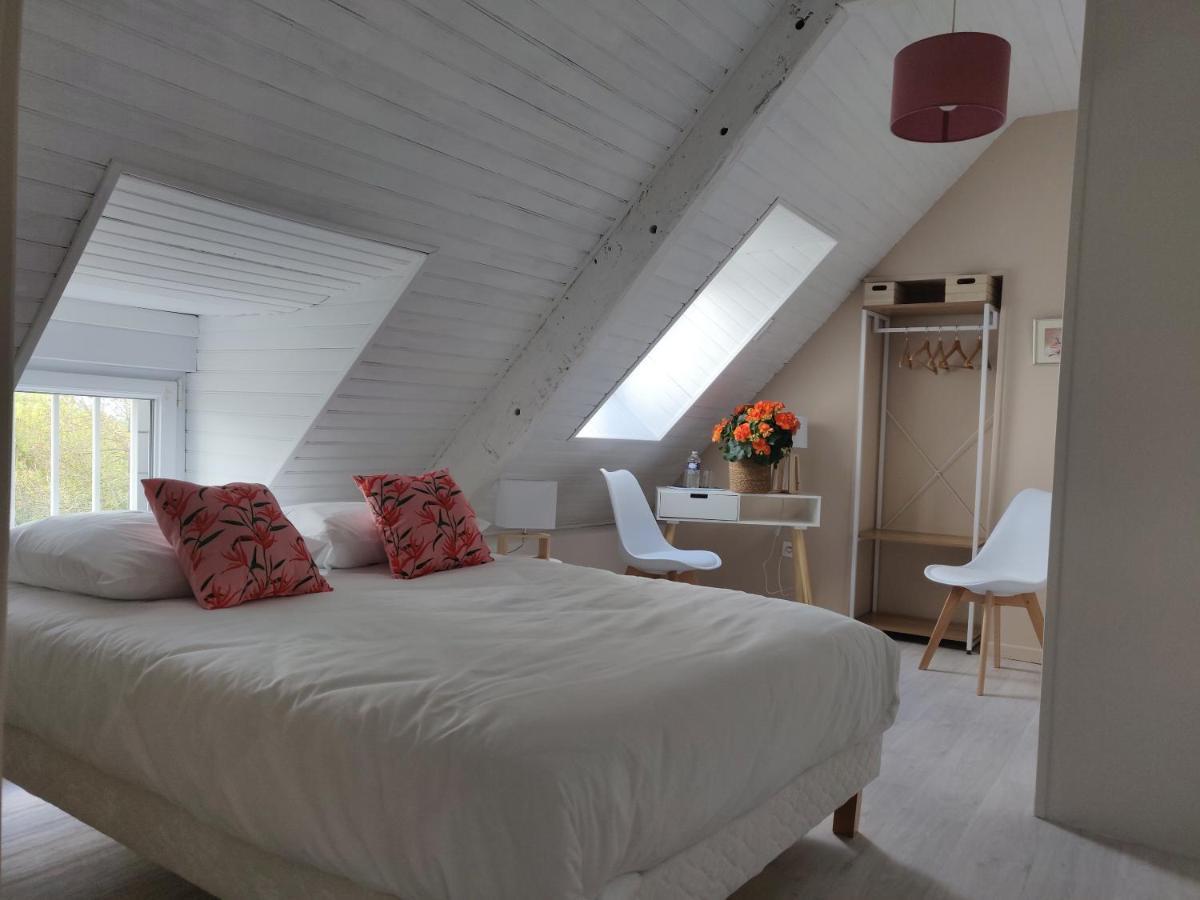 Les Fleurs Du Mont Bed & Breakfast Caux Eksteriør bilde